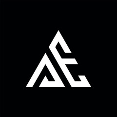 Letter AE logo icon design, modern, luxury, timeless, minimalist design