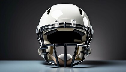 Naklejka premium american football helmet