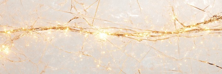 Fototapeta premium インテリアデザインや高級ブランド向けの、金色の縞模様のエレガントな抽象的な大理石のテクスチャ