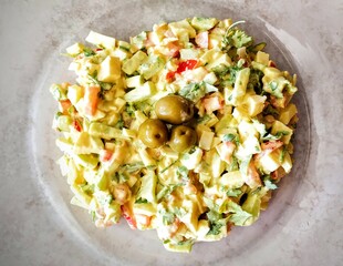 ensalada de verduras