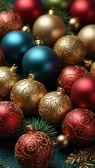 Christmas decoration background