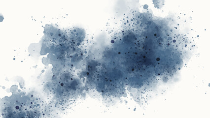 Abstract horizontal watercolor background. Hand drawn vector texture. Brush stroked painting pastel color watercolour