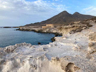 playa del arco escullos cabo de gata nijar costa de almer&iacute;a fuerte de san felipe IMG_7803-as24