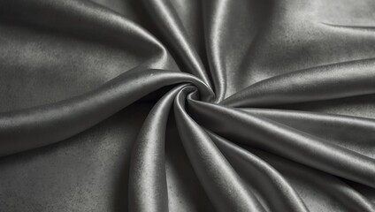 Obraz premium Elegant satin texture in white and gray