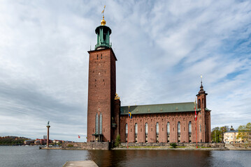 City Hall in the Old Town (Gamla Stan) in Stockholm, Sweden