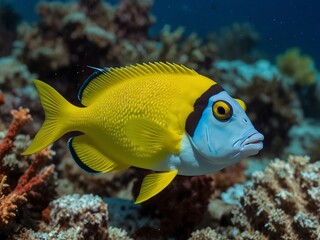 Foxface rabbitfish in Queensland.
