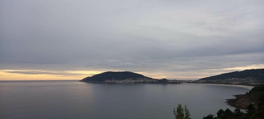 Vista del mar en Finisterre, Galicia