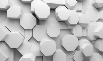 background from geometric hexagons