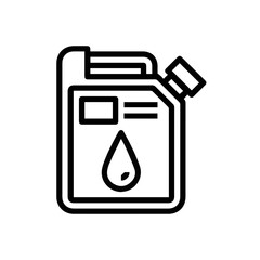 Oil icon symbol vector image Illustration