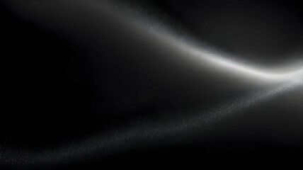 Black and white glowing gradient background, a soft grainy noise texture with shimmering highlights and Smooth Transitions for a dynamic effect