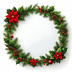 Circle Christmas Border 