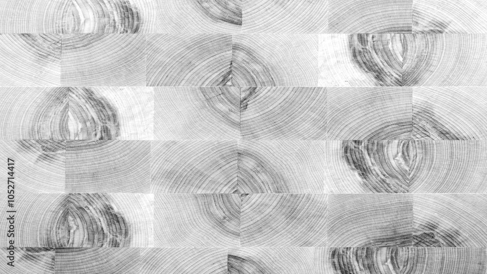 Poster A wooden surface with a pattern of wood grain. The wood appears to be aged and has a rustic feel to it. The pattern is made up of various shapes and sizes, creating a visually interesting texture