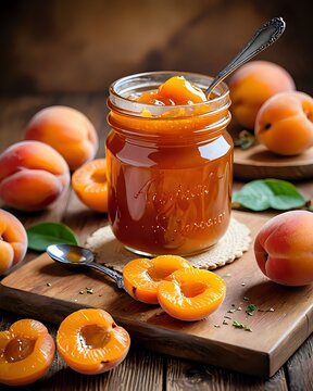 homemade apricot jam