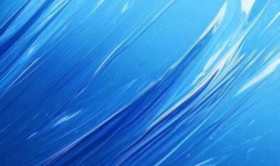 Blue background with streaks from paint