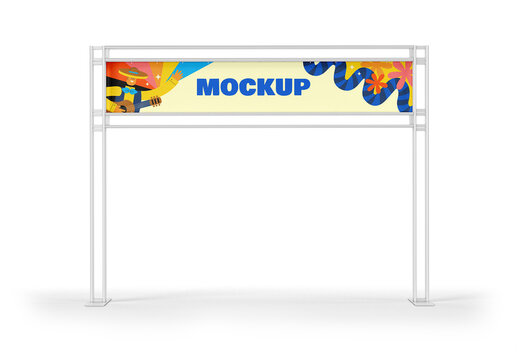 Finish Line Mockup - Front View