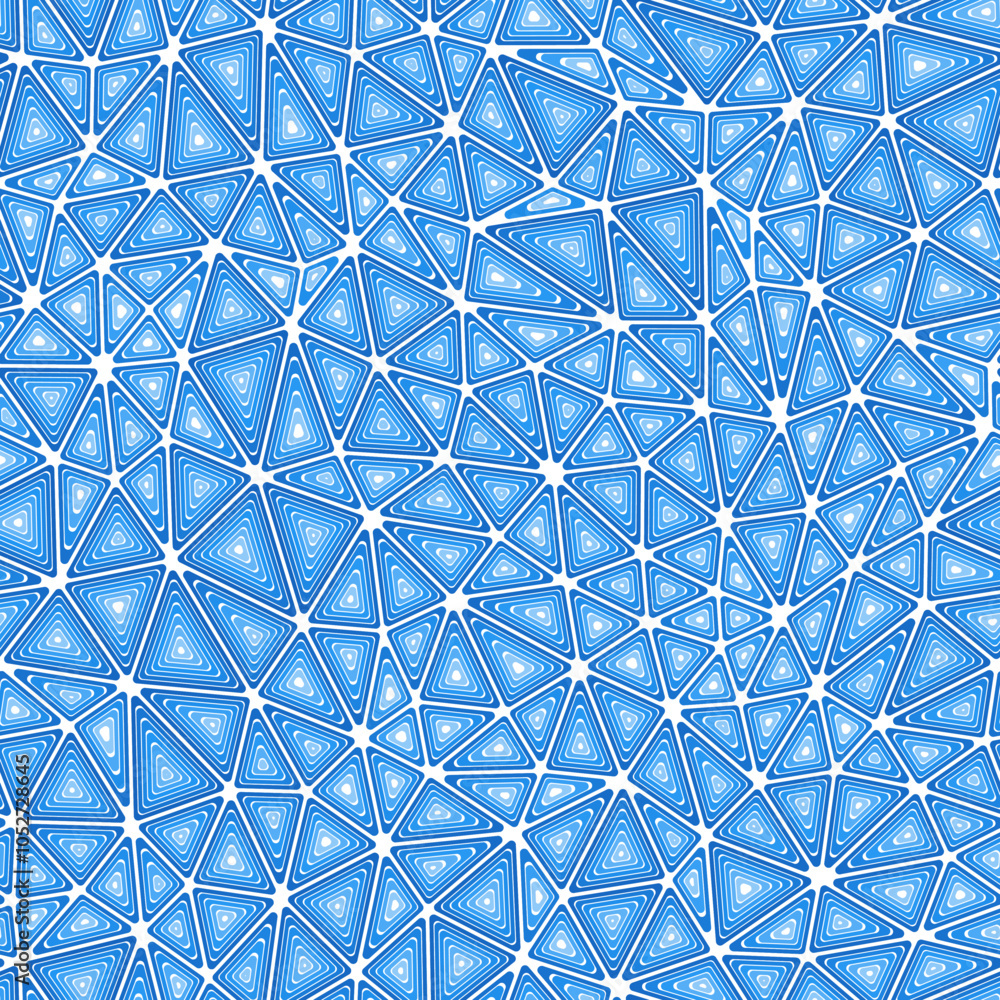 Poster triangles background design. compact triangles size. multiple repeated inner triangles. one-tone col
