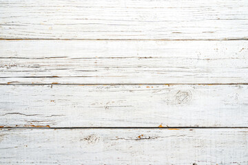 White weathered wood planks