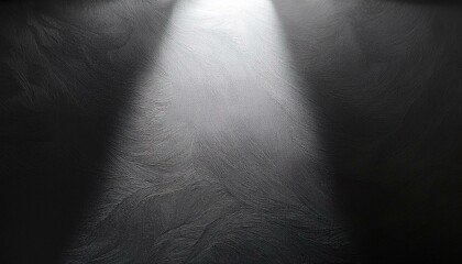 Fototapeta premium 洗練されたグレーのテクスチャに上部からの光、光と影の美しいコントラストが深みを演出