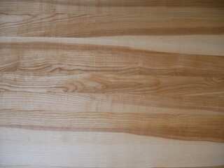 Obraz premium Wood texture background, cutting board of ash, Texture of European ash, Veneer made of natural wood, Raised wood grain texture - Fraxinus excelsior, European ash, Common ash