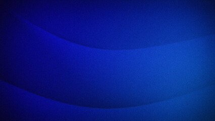 Obraz premium Deep blue abstract gradient background with grainy texture and smooth transitions, ideal for modern wallpapers, digital designs, and creative templates
