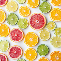 Obraz premium citrus fruit background