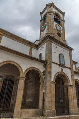 Church in the village of Luarca, Spain