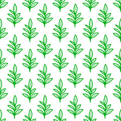 green leaves pattern background. Green leaf seamless pattern. leaves pattern background. seamless patterns with green leaves.