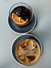 Iced coffee