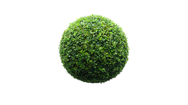 Green Planet Symbol for Environmental Awareness on White Background,