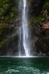 Fototapeta premium Thrill of the Falls: Capturing the Essence of Nature