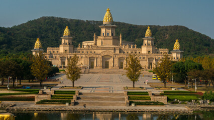 Fototapeta premium Lingshan Scenic Area, Wuxi City, Jiangsu Province, China