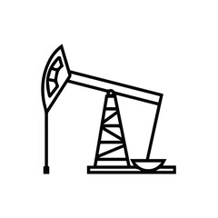 Oil icon symbol vector image Illustration