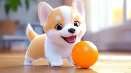 An adoption center featuring animated pets playing and responding in real environments, AR engagement, and 3D animations