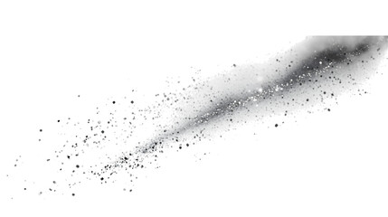 Obraz premium Light flare effect on white background