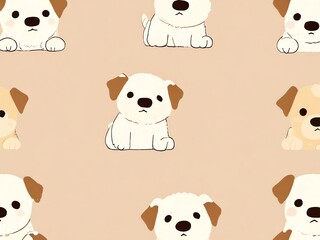 Cute Puppy Pattern
