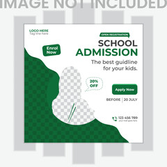 Modern Creative Corporate  Marketing Social Media Post Banner Template Design.