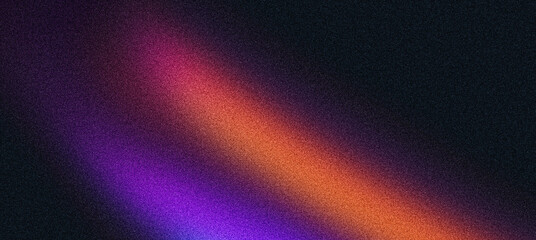 Abstract glowing noise texture background, purple red black grainy color gradient shape, vibrant banner header cover wallpaper poster design