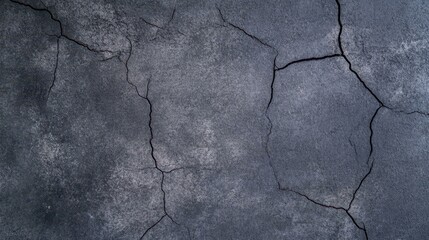 Obraz premium A textured backdrop of dark gray concrete, featuring grainy elements and subtle cracks for a moody, industrial vibe.
