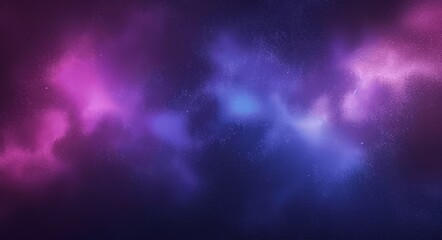 Mysterious Abstract Purple Blue Gradient Background with Grainy Texture and Soft Lighting