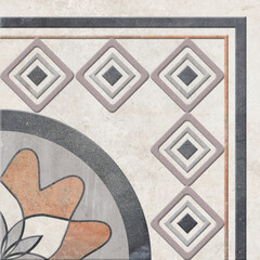 Floor Tile Vintage Patterns Rustic