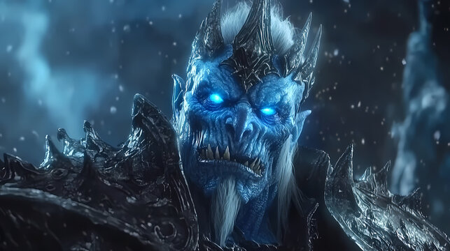 World of warcraft: wrath of the lich king. Lich King. Illustration
