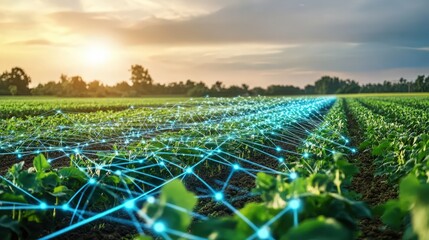 graphic resource for  agricultural technology