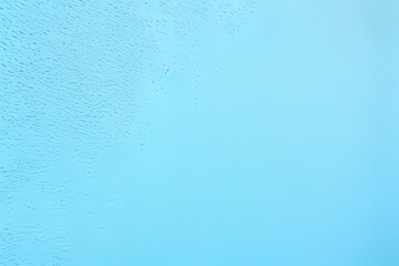Fototapeta premium Empty palm shadow blue color texture pattern cement wall background. Used for presentation business nature organic cosmetic products for sale shop online. Summer tropical beach with minimal concept
