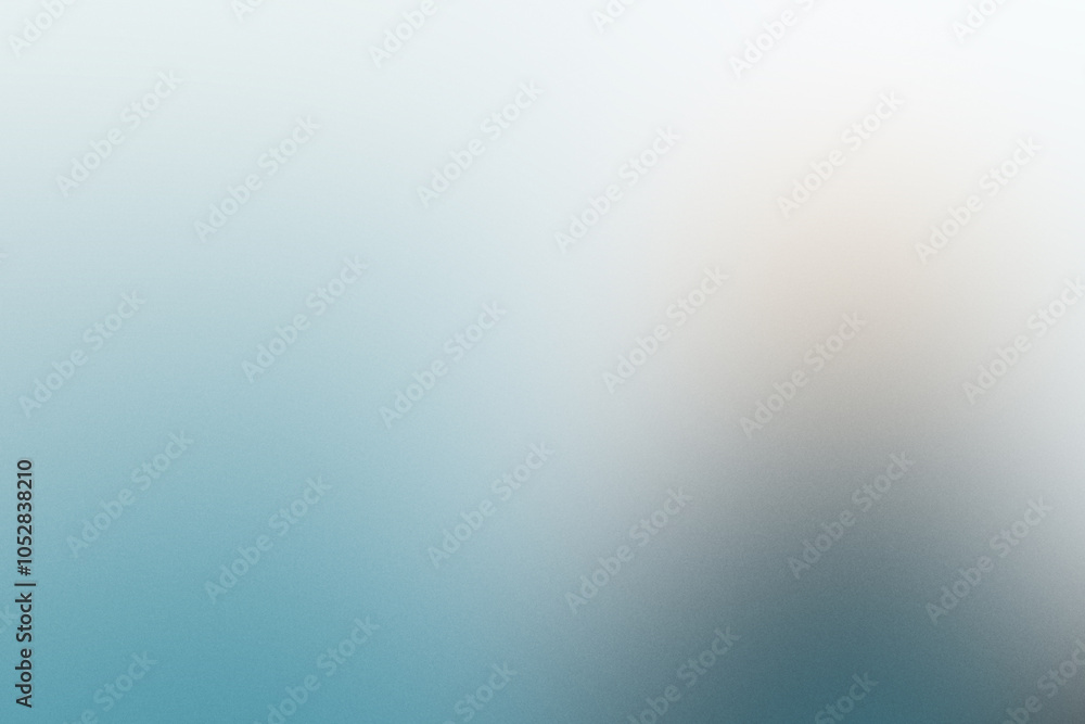 Poster an abstract backdrop featuring noisy grain and gradient effects in soft blue tones