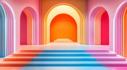 arches of the church