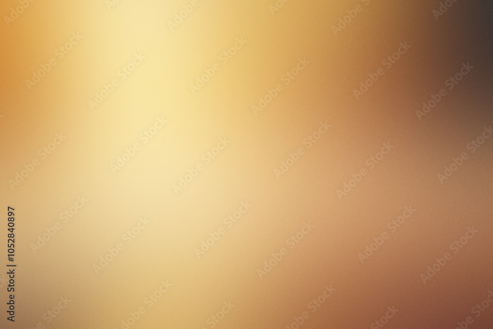 Poster abstract background with noisy grain and smooth gradient blending in soft earthy tones during the la