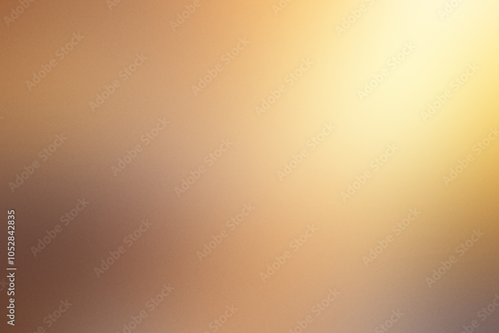 Poster abstract gradient background with noisy grainy texture in warm tones for creative projects