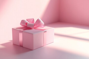 pink gift box