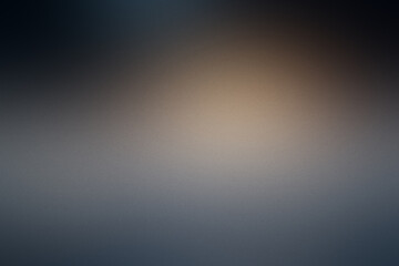 Fototapeta premium A blurry image of a dark background with a light spot in the middle. Noisy background with grain