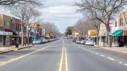 Historic American small town